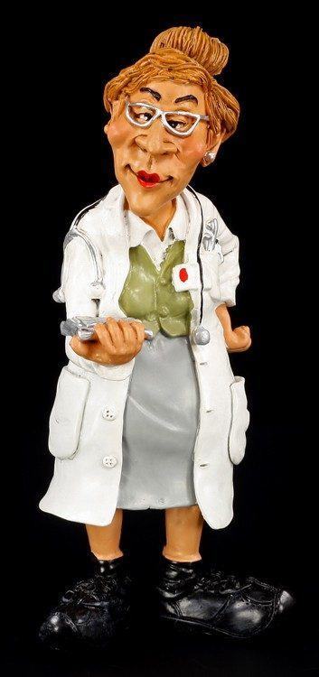 Woman Doctor - Funny Job Figurine