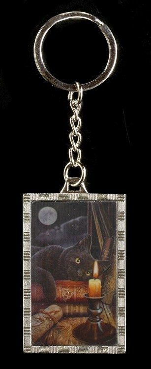 3D Keyring Cat - The Witching Hour