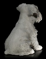 Dog Puppy Figurine - Mini Schnauzer