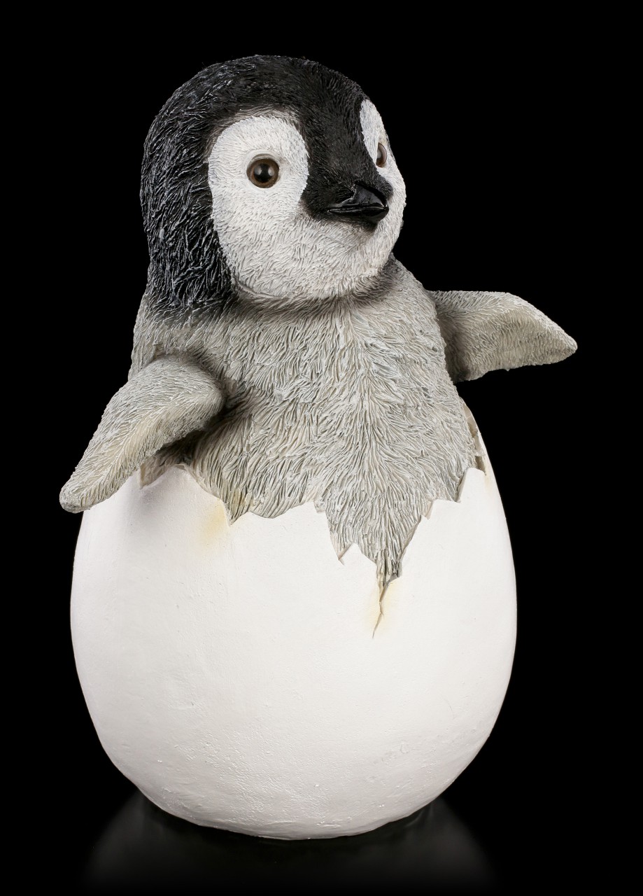 Garden Figurine - King Penguin Baby