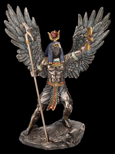 Ra Figur - Ägyptischer Sonnengott mit Flügeln