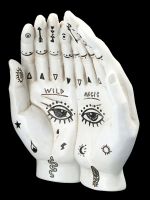 Handlesekunst - Hände mit Augen