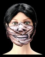Gesichtsmaske Fantasy - Mumie