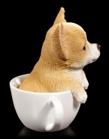 Dog Figurine - Chihuahua Teacup Pup