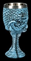 Dragon Goblet - Blue Claw