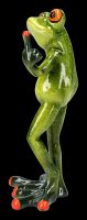 Funny Frog Figurine - Middle Finger