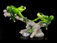 Frog Figurines - Wood Frogs