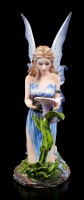 Fairy Figurine - Bleu with Flower