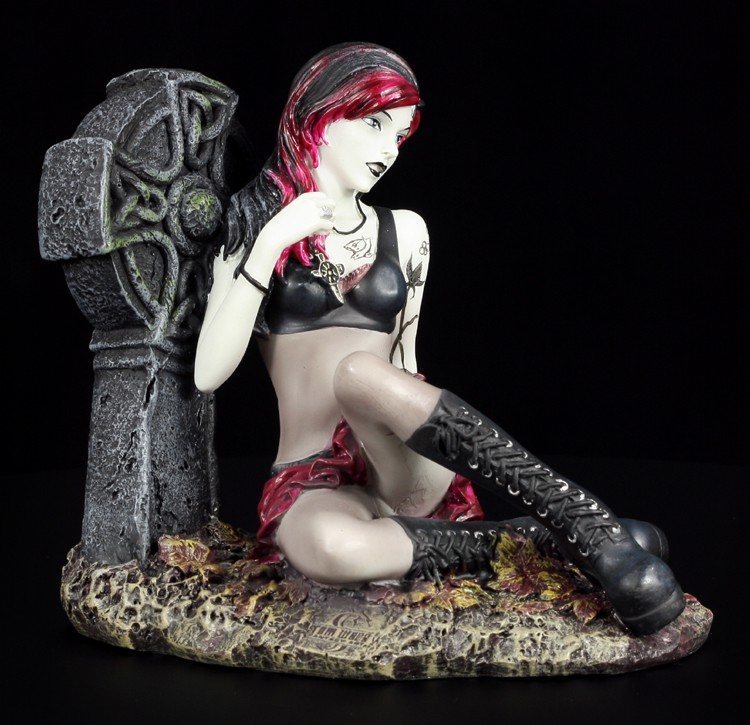 Goth Girl Figurine by Tom Wood