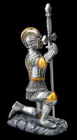 Knight Figurine Kneeling with Letter Opener