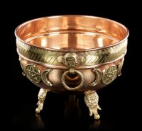 Ritual Copper Bowl - Triple Moon large