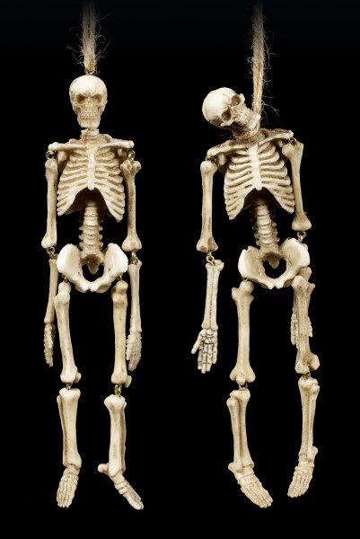 Skeleton Figurines for Hanging - Set of 2