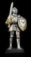 Kleine Ritter Figur mit Schwert & Schild