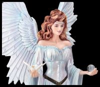 Angel Figurine with Doves - Heavenly Peace