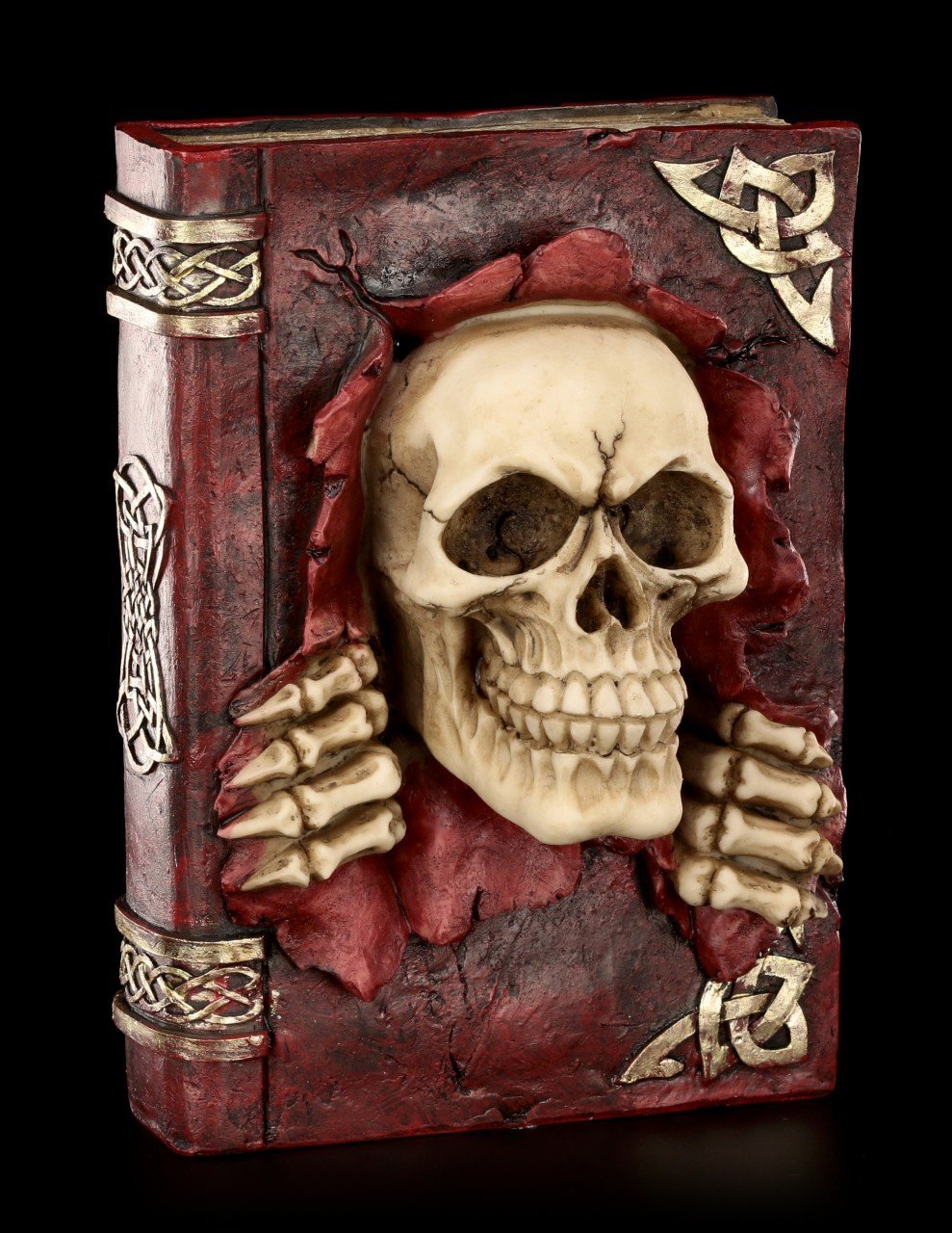 Moneybox with Skull - Forbidden Book