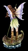 Fairy Figurine - Anca on Leaf Boat