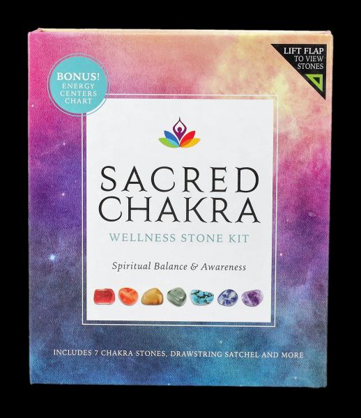 Sacred Chakra Wellness Stones Set of 7