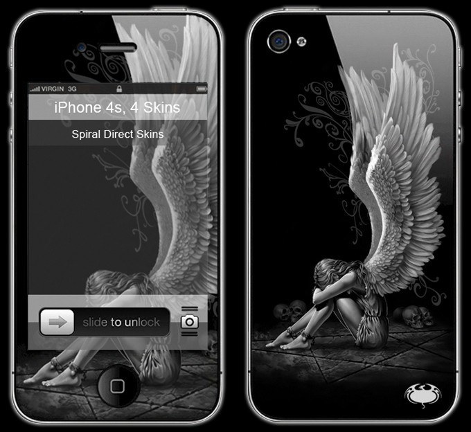Enslaved Angel - Gothic Smartphone Skin