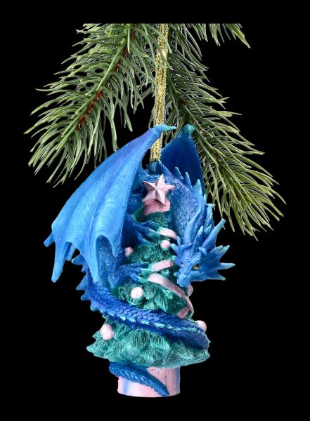 Christmas Tree Decoration - Dragon with Tree