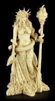 Hekate Figur - Griechische Göttin der Magie - Weiß