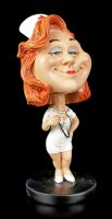 Funny Job Figurine - Bobblehead Nurse