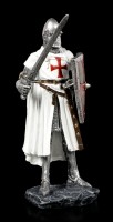 Deutsche Kreuzritter Figur mit Schwert und Schild