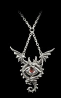 Alchemy Gothic Necklace - Eye of the Dragon