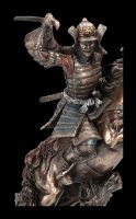 Samurai Figurine - Warrior on Rising Horse