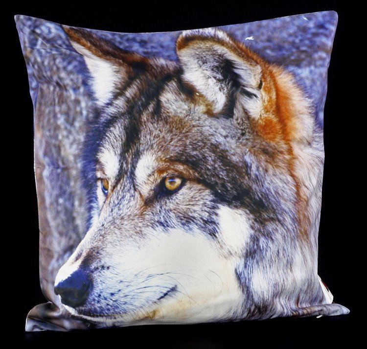 Cushion Cover - Wolfs Head
