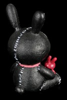 Bunny Black Bun Bun - Furry Bones Figurine