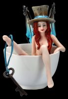 Fairy Figurine in Cup - Steampunk Bath by Amy Brown