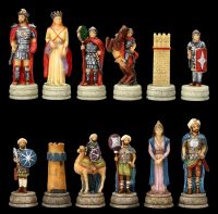 Schachfiguren Set - Römer vs. Araber
