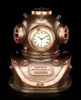 Table Clock - Steampunk Diving Helmet