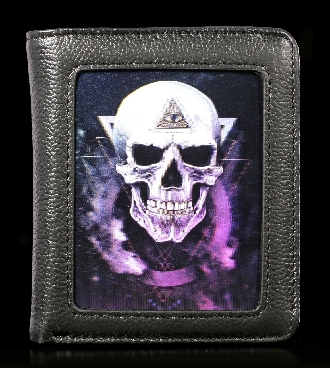 Wallet with 3D Skull - The Void