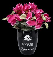 Plant Pot Gothic - I will Survive