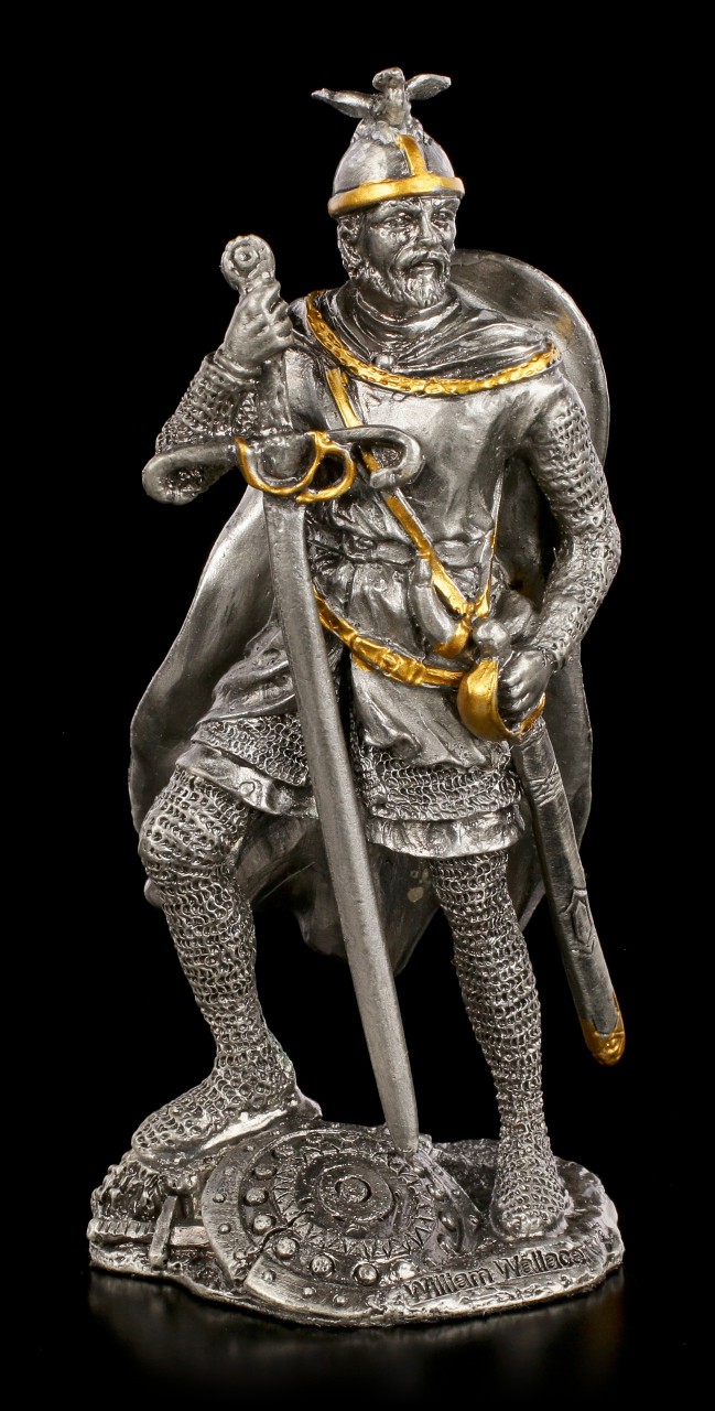 Zinn Ritter Figur - Sir William Wallace von Elderslie