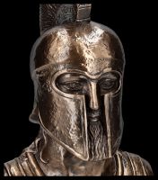 Spartan Bust with Helmet