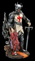 Kreuzritter Figur - Dragon Crusade St. Georg
