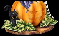 Fairy Figurine with Pumpkin - Bewitching by Amy Brown