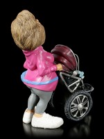 Funny Family Figur - Mutter mit Kinderwagen