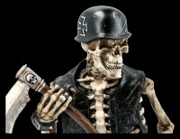 Skelett Biker Figur mit Sense - Ride out of Hell