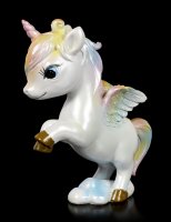 Playing Baby Unicorn Figurine with Wings