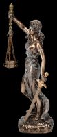 Justitia Figurine - Goddess with Scales
