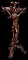 Table Cross - Crucifix of Christ in Wood Look
