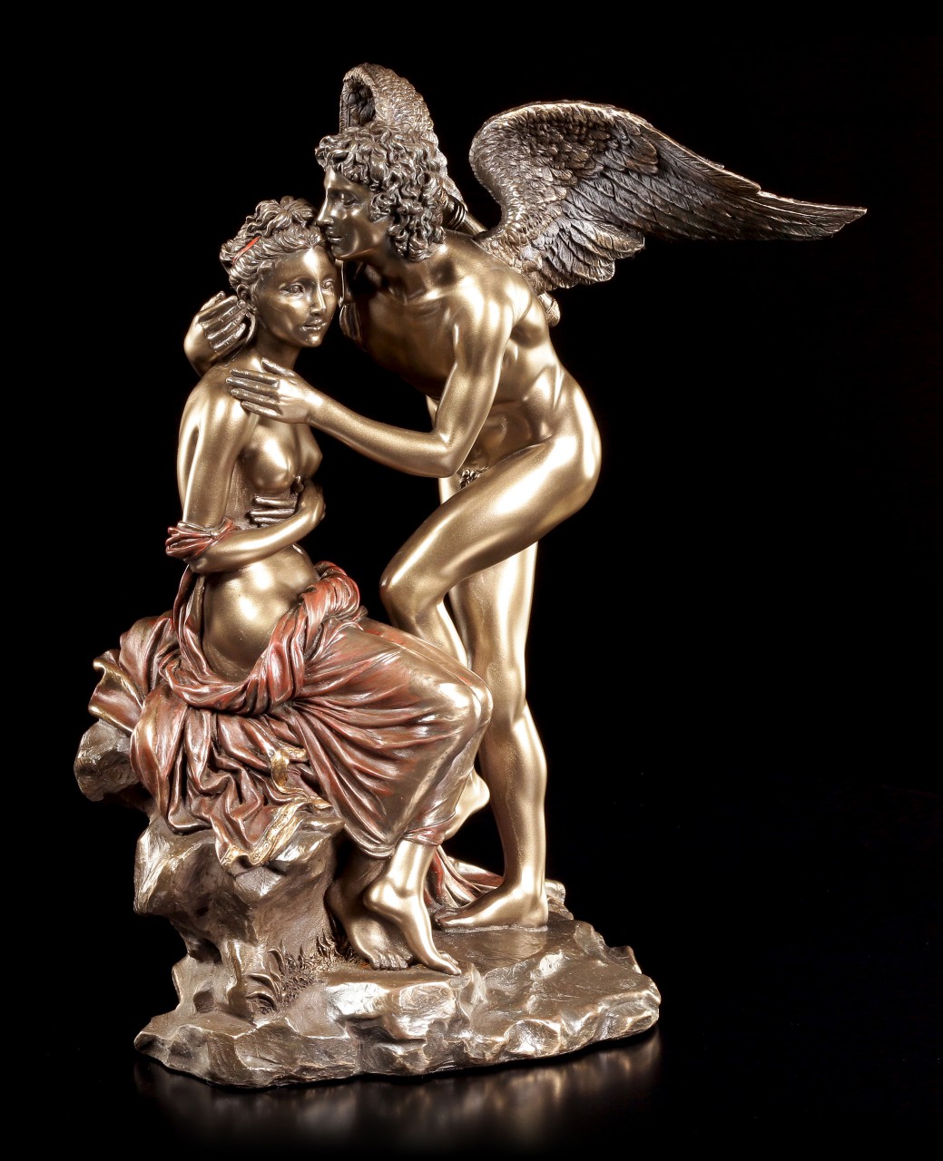 Psyche Receiving Cupid's First Kiss Figurine by Francois-Grard