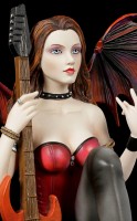 Dark Angel Figur - Coctura mit E-Gitarre