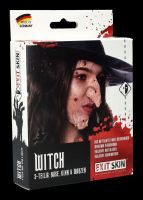 Latex Face Part - Witch Set of 3