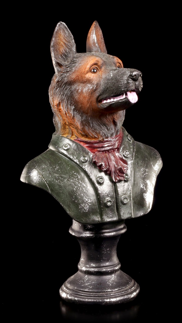 Dog Bust - Dapper Alsatian