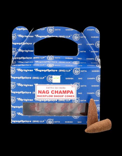 Backflow Incense Cones - Nag Champa by Satya