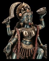 Kali Figur tanzt auf Shiva
